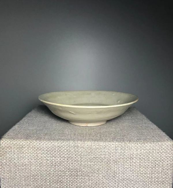 古玩陶瓷(宋精品)米黃釉洗拍賣,當前價格2888元