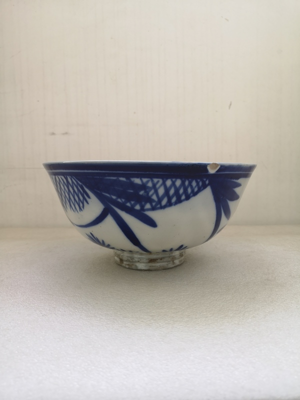 古玩陶瓷磁州窯魚藻紋碗拍賣,當前價格789元