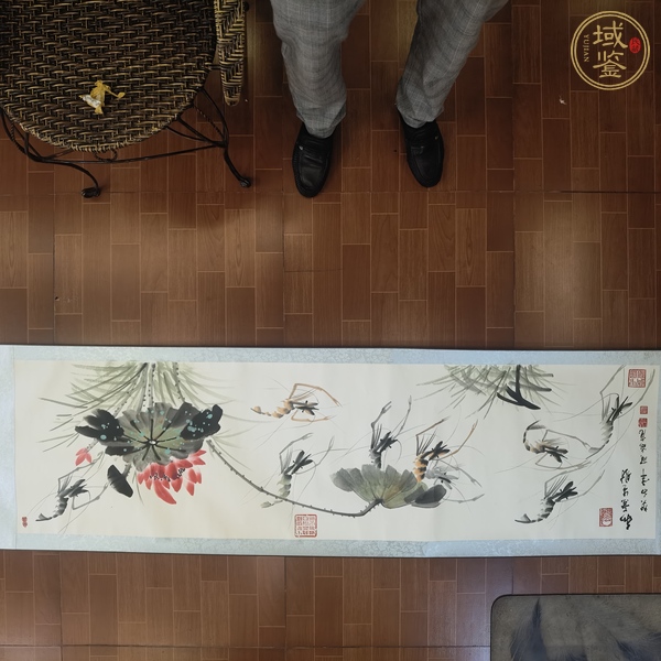 古玩字畫和氣生財真品鑒賞圖