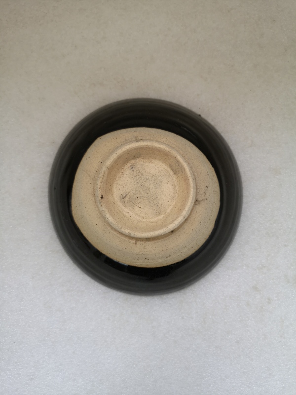 古玩陶瓷涩圈圈足叠烧工艺碗拍卖，当前价格500元