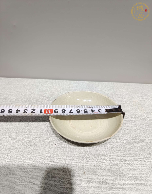 古玩陶瓷白釉洗真品鉴赏图