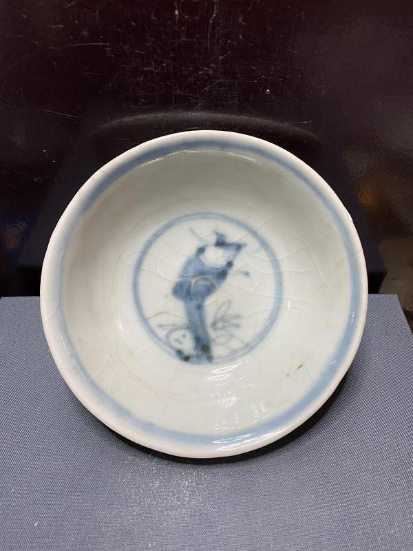 古玩陶瓷明,高官厚祿茶碗拍賣,當(dāng)前價格3680元