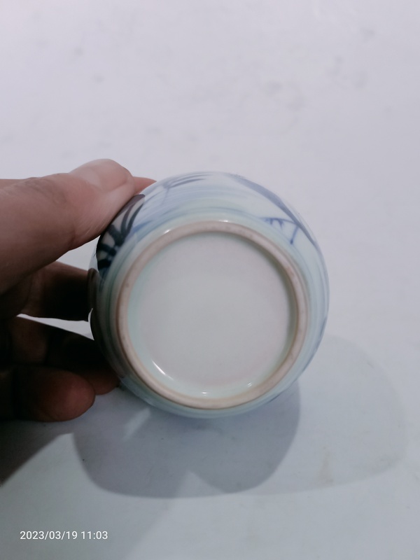 古玩陶瓷一路連科青花罐拍賣,當(dāng)前價(jià)格0元
