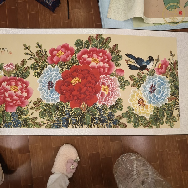 古玩字畫滿庭芳真品鑒賞圖