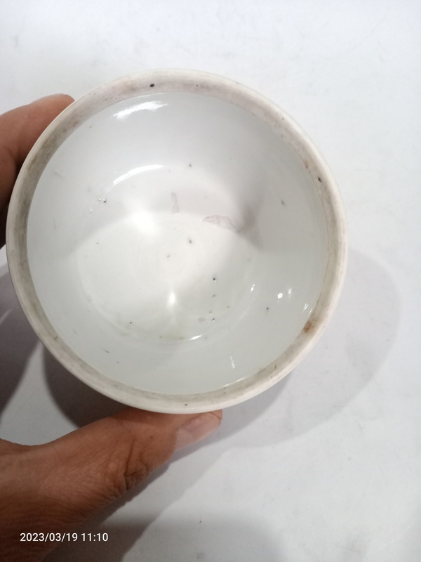 古玩陶瓷清同治粉彩仕女嬰戲圖蓋缸拍賣,當前價格1888元