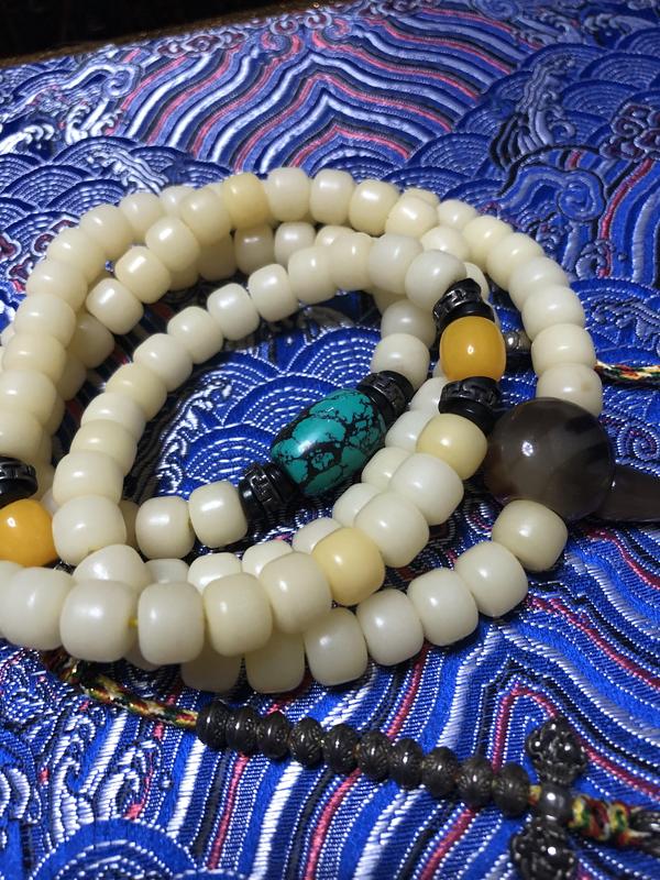 古玩玉器天然菩提根文玩串拍賣,當前價格668元