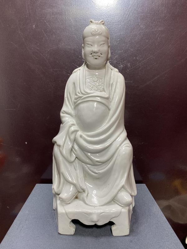 古玩陶瓷清德化窯白釉瓷塑拍賣,當前價格4888元