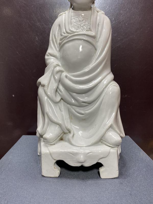 古玩陶瓷清德化窯白釉瓷塑拍賣,當前價格4888元