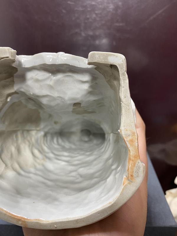 古玩陶瓷清德化窯白釉瓷塑拍賣,當前價格4888元