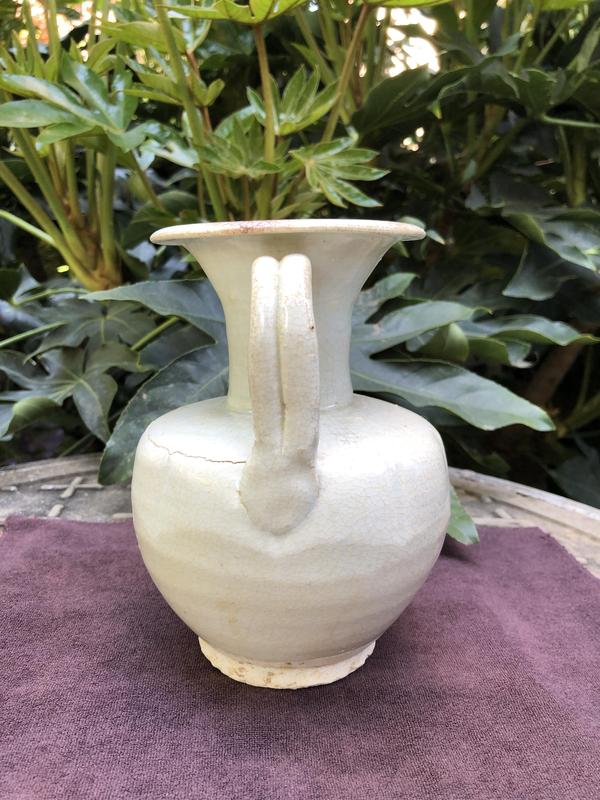 古玩陶瓷青白釉瓜楞執(zhí)壺拍賣,當前價格3500元