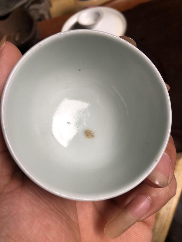 古玩陶瓷清代孔子周游青花杯底款大明成化年制拍賣，當前價格0元