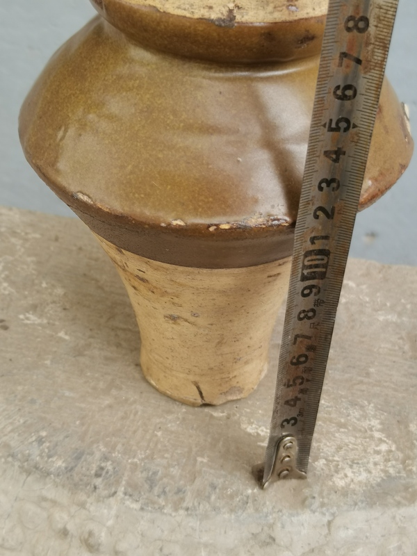 古玩陶瓷磁州窯茶葉末釉敞口小梅瓶拍賣,當前價格1111元