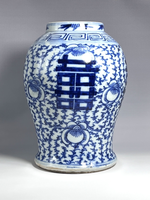 古玩陶瓷清中晚期將軍罐拍賣,當前價格2999元