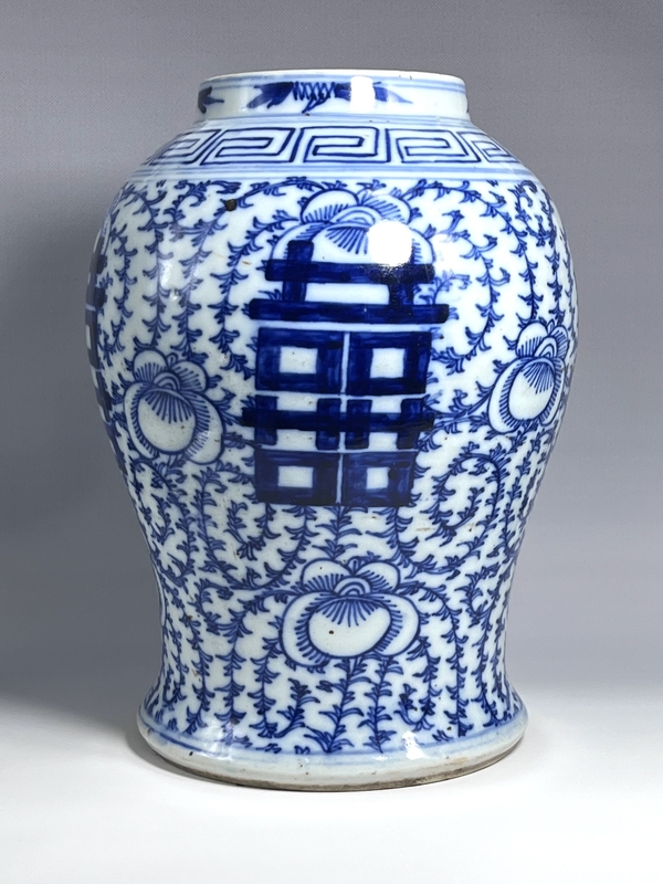 古玩陶瓷清中晚期將軍罐拍賣,當前價格2999元