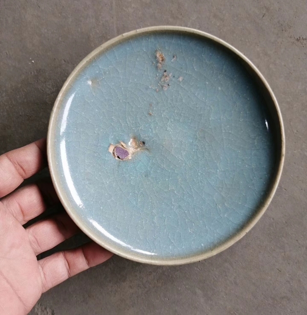 古玩陶瓷鈞盤拍賣,當前價格35800元