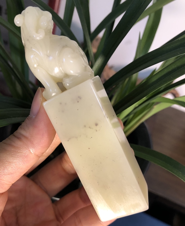 古玩雜項壽山芙蓉石印章拍賣，當前價格4299元