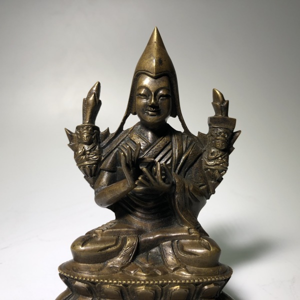 古玩转卖宗喀巴大师造像和二弟子拍卖，当前价格2800元