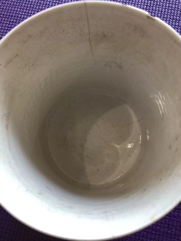 古玩陶瓷清乾隆青花廣彩描金人物故事紋馬克杯拍賣,當前價格3200元