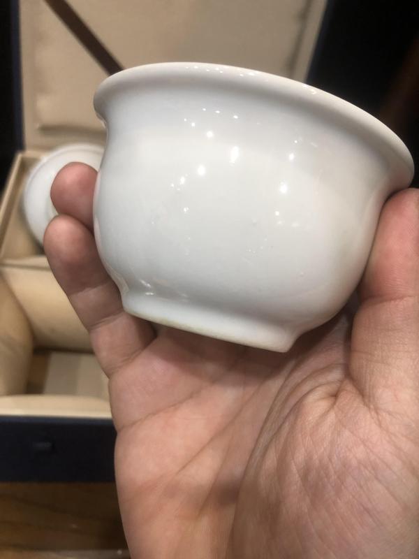 古玩陶瓷創匯?白釉杯拍賣，當前價格499元