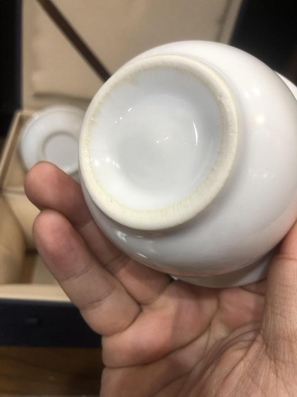 古玩陶瓷創匯?白釉杯拍賣，當前價格499元