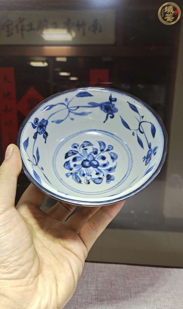 古玩陶瓷青花碗真品鑒賞圖