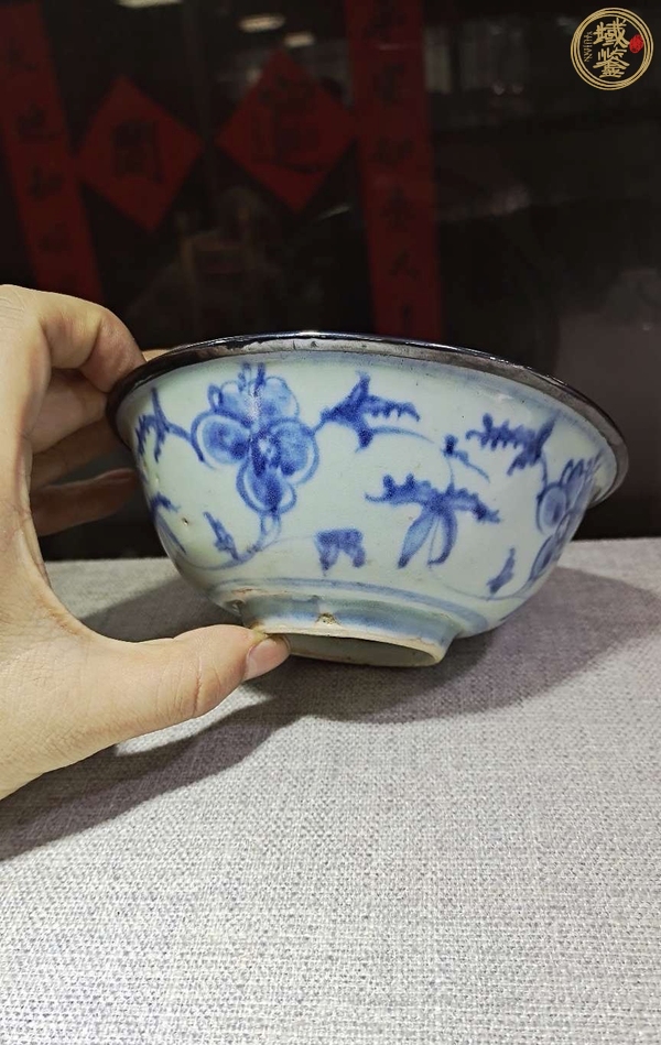 古玩陶瓷青花碗真品鑒賞圖