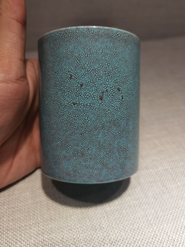 古玩陶瓷爐鈞釉筆筒拍賣,當前價格6000元
