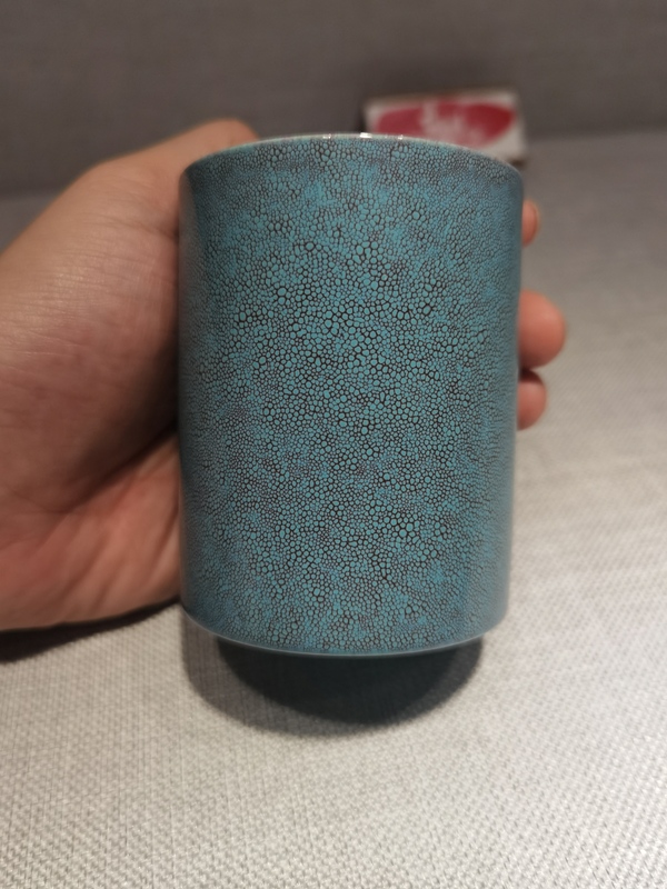 古玩陶瓷爐鈞釉筆筒拍賣,當前價格6000元
