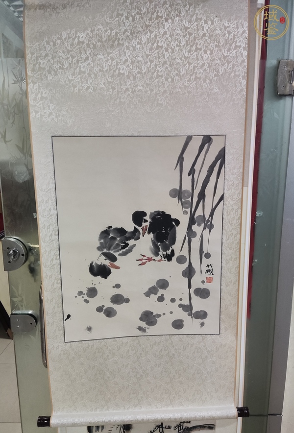 古玩字畫(huà)祝燾  花卉真品鑒賞圖