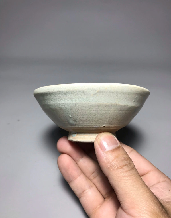 古玩轉(zhuǎn)賣(mài)（元收藏佳品）影青釉茶盞拍賣(mài)，當(dāng)前價(jià)格3900元