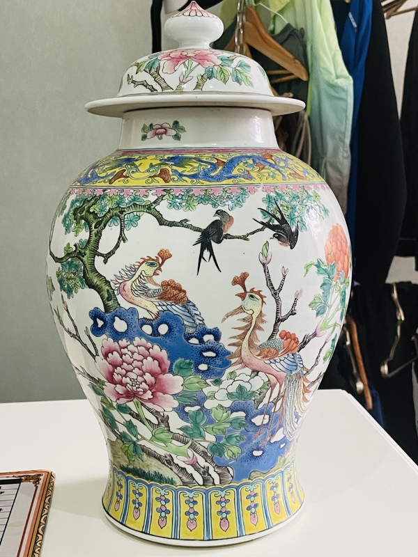 古玩轉(zhuǎn)賣【精品】清光緒·粉彩五倫圖將軍罐拍賣,當(dāng)前價(jià)格0元