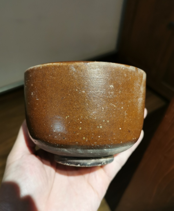 古玩陶瓷清早期?紫金釉缽拍賣，當前價格930元