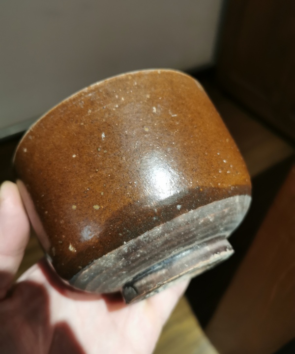 古玩陶瓷清早期?紫金釉缽拍賣，當前價格930元