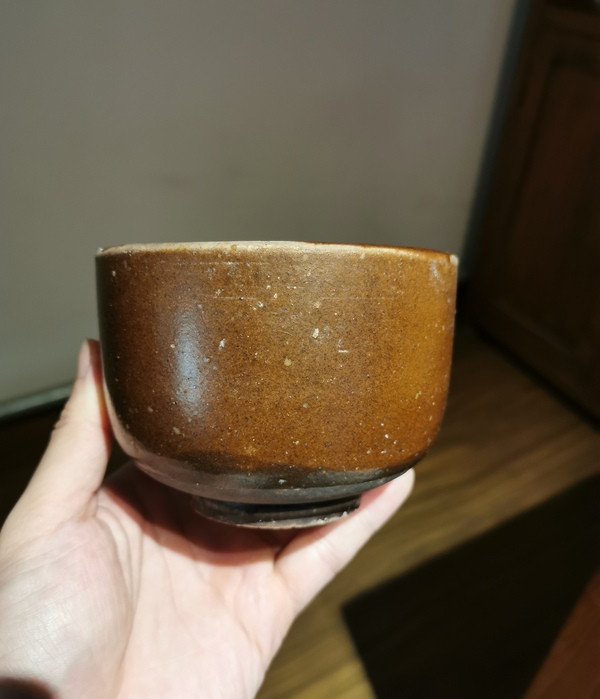 古玩陶瓷清早期?紫金釉缽拍賣，當前價格930元
