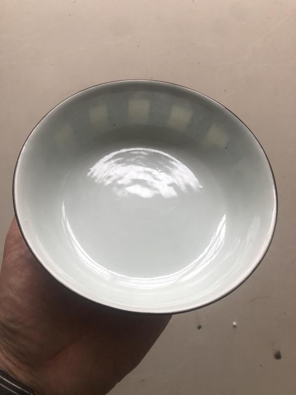 古玩陶瓷吉語紋青花蓋碗拍賣,當(dāng)前價(jià)格4500元