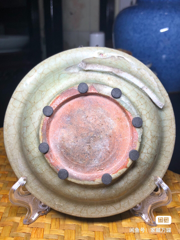 古玩陶瓷龍泉窯帝皇翡翠綠玉化官釉筆洗/壺托壺承拍賣,當前價格0元