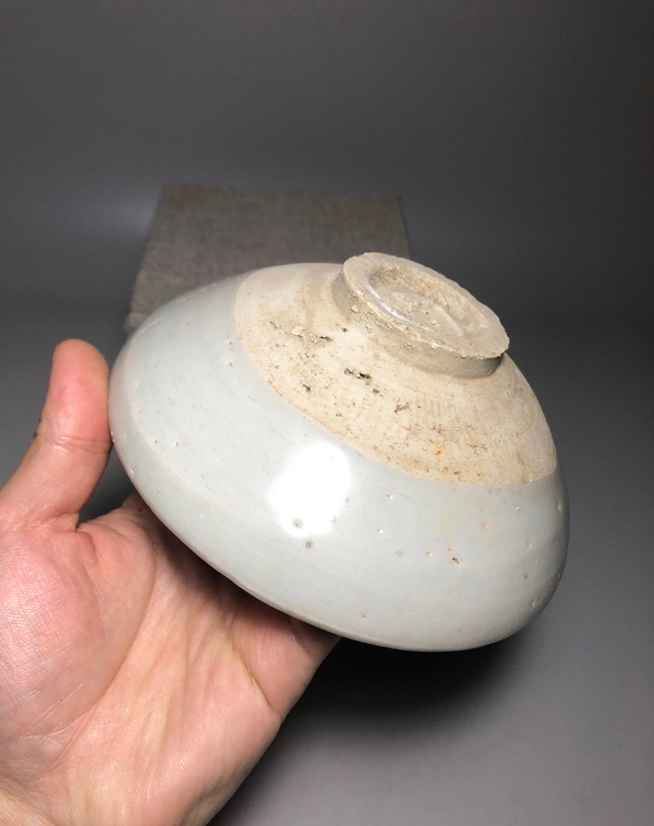 古玩陶瓷卵白釉碗拍賣,當前價格699元