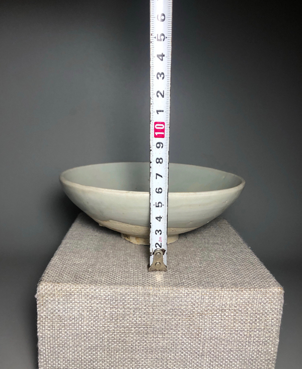 古玩陶瓷卵白釉碗拍賣,當前價格699元