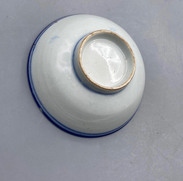 古玩陶瓷青花線條紋茶杯拍賣,當(dāng)前價(jià)格199元