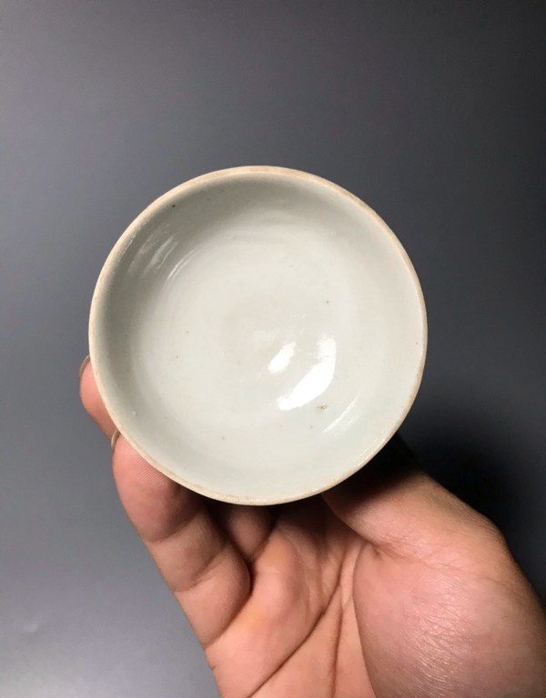 古玩陶瓷青白釉盞拍賣,當(dāng)前價(jià)格388元