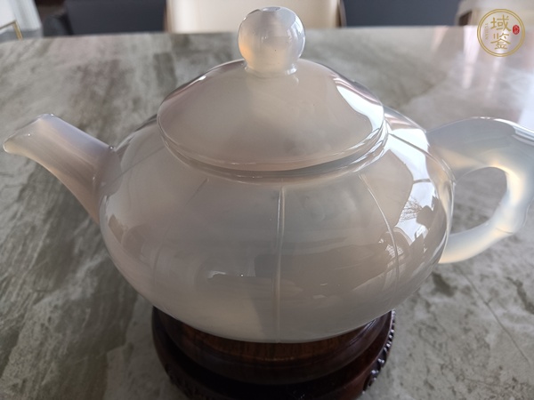 古玩玉器玛瑙壶真品鉴赏图