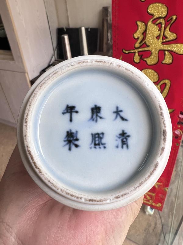 古玩陶瓷【精品立件】天藍(lán)釉弦文花觚拍賣，當(dāng)前價格6500元