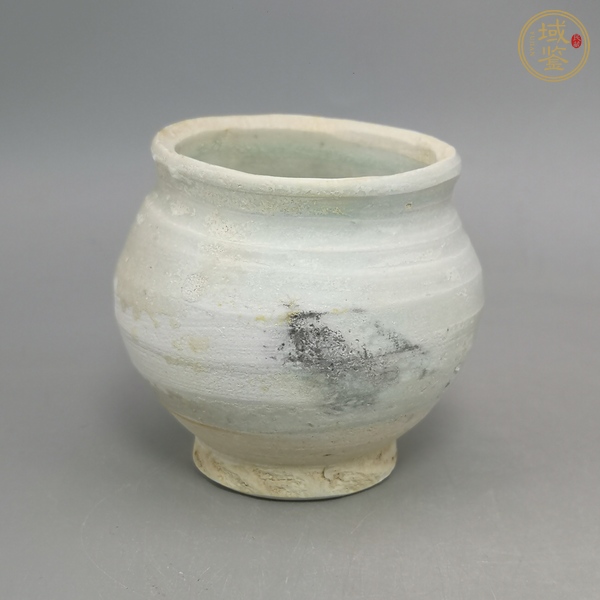 古玩陶瓷青白釉茶入真品鑒賞圖