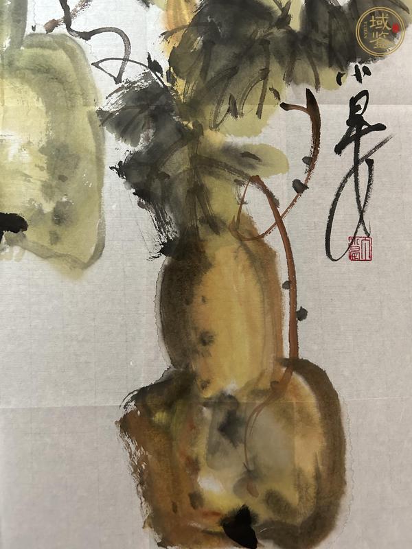 古玩字畫(huà)丁小晏花卉真品鑒賞圖