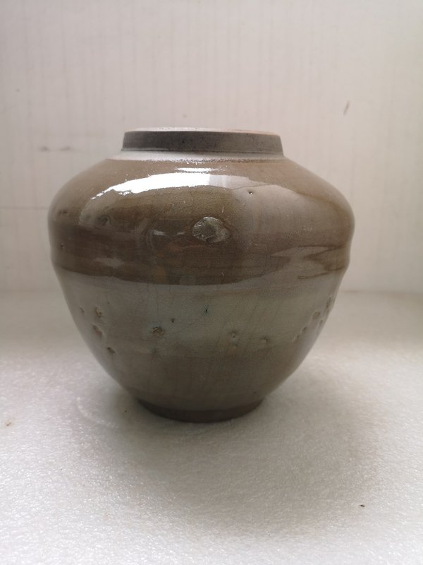 古玩陶瓷清代早期蓋罐拍賣,當前價格678元