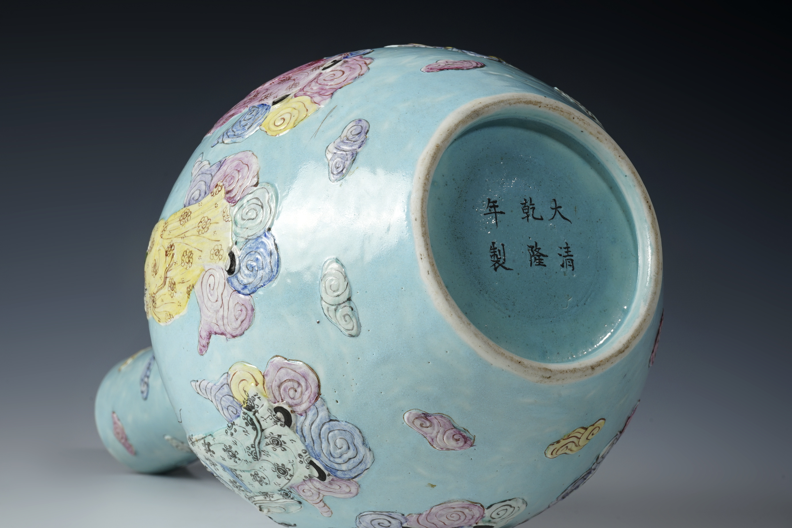 2022年最新海外 古びた蔵『清 中国古玩 古美術 古賞物 擺件 置物 天球
