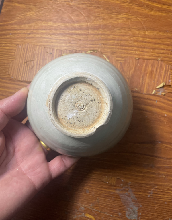 古玩陶瓷南宋金村花囗茶甌拍賣，當前價格399元