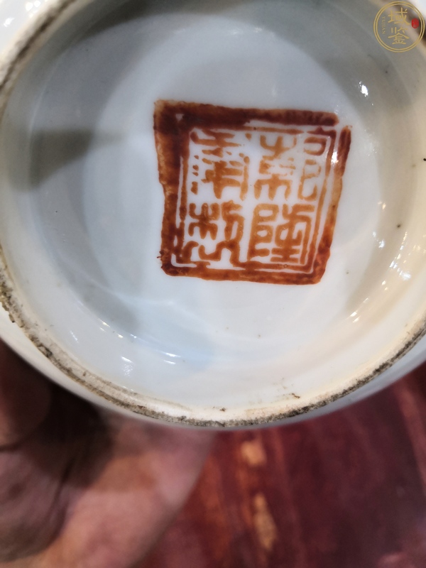 古玩陶瓷一對白釉折腰大碗拍賣,當前價格500元