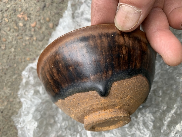 古玩陶瓷褐釉盞拍賣,當前價格6800元