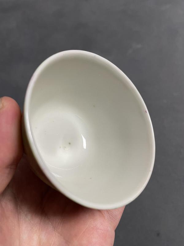 古玩陶瓷檸檬釉壓手杯拍賣,當前價格3500元